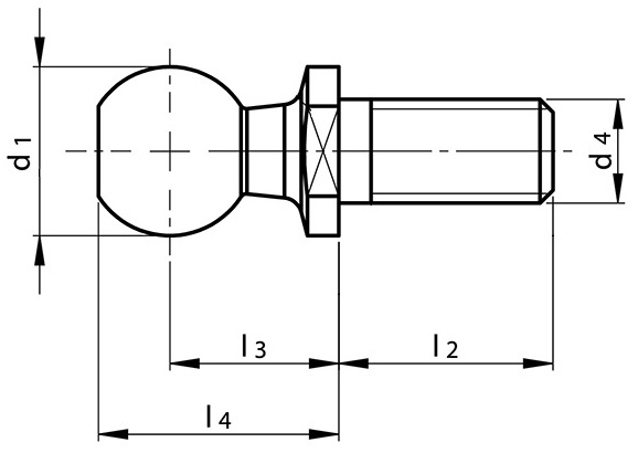 ST092990i (INOX - Ø10 - M8x13) drawing